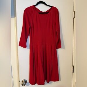 Elegant Red Women's Dress
